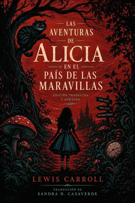Las aventuras de Alicia en el País de las Maravillas (Edición traducida y anotada) (Spanish Edition)