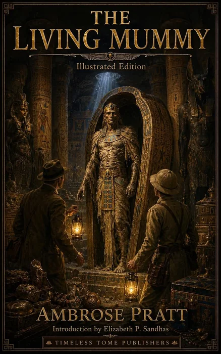 The Living Mummy (Illustrated): A Novel
